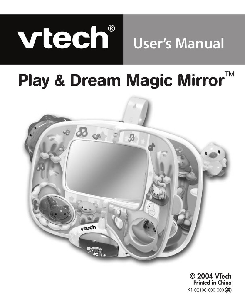 V-tech Play & Dream Magic Mirror User manual
