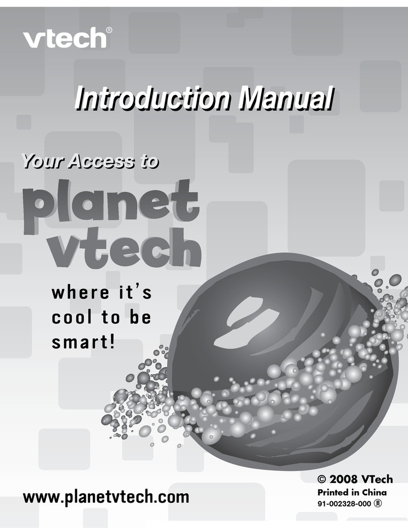 V-tech Planet User manual
