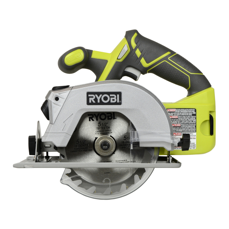 Ryobi P506 User manual