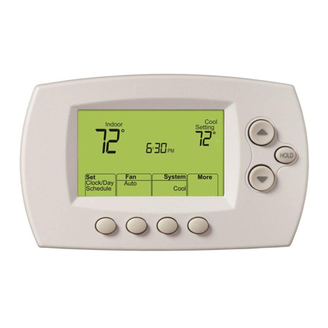 Honeywell FocusPRO TH6220D User manual