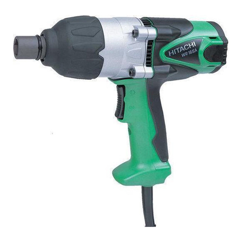Hitachi WR16SA - 4.2 Amp Electric Impact Wrench Operator's manual