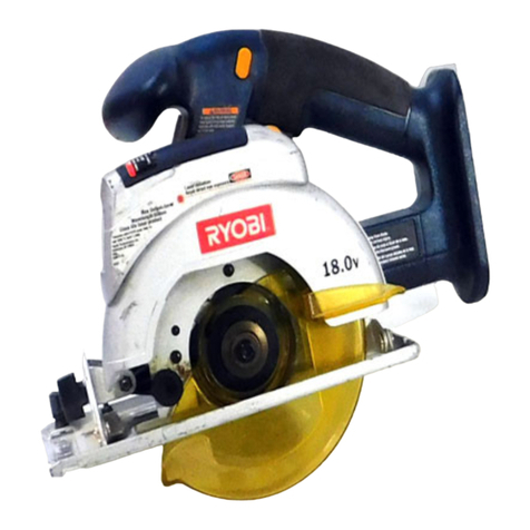 Ryobi P500 User manual