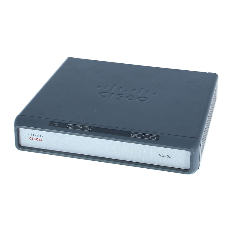 Cisco VG202 Manual