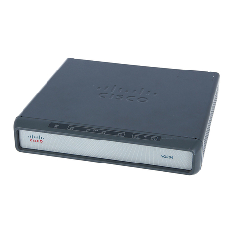 Cisco VG204 User manual