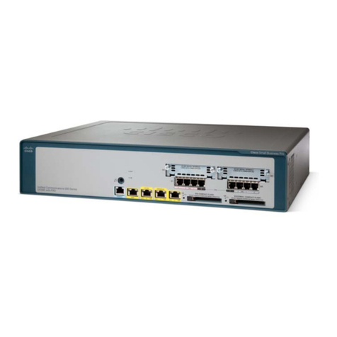 Cisco UC560-FXO-K9 quick start guide