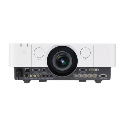 Sony VPL-FX30 User manual