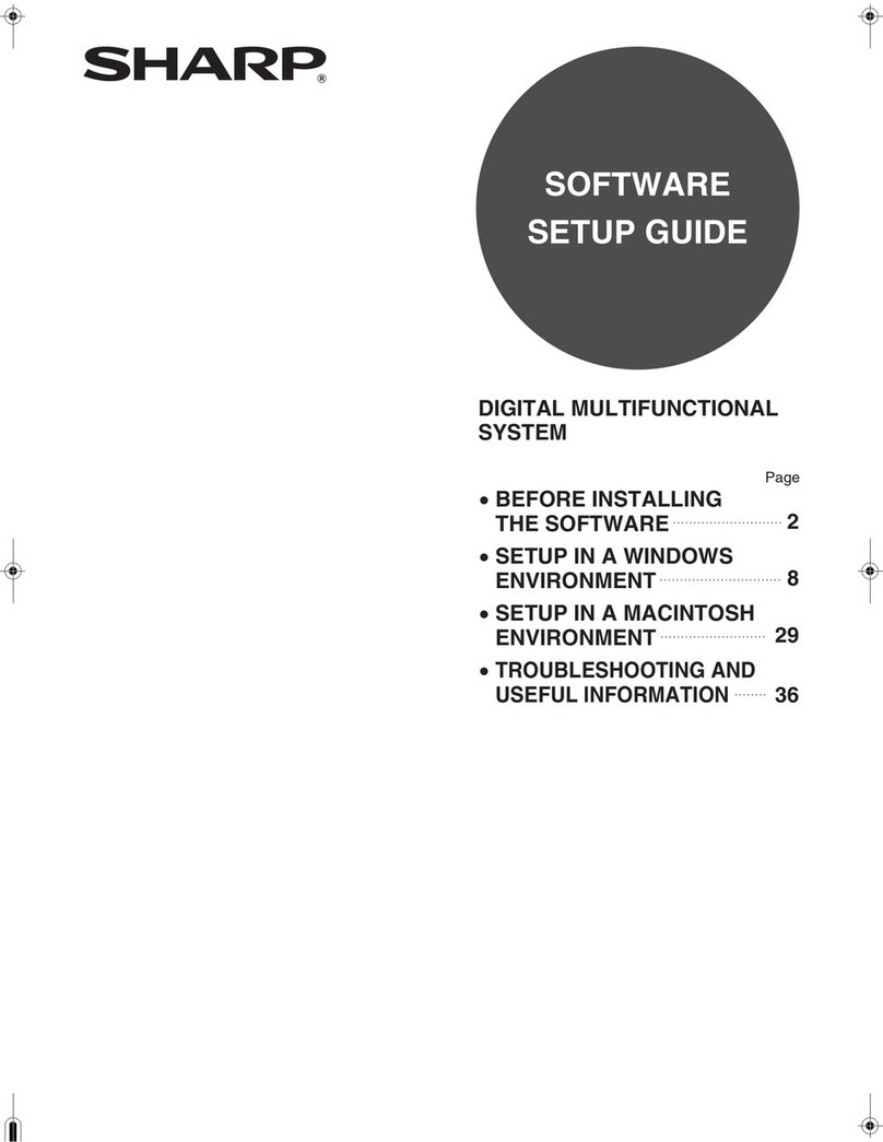 Sharp MX-M700U User manual