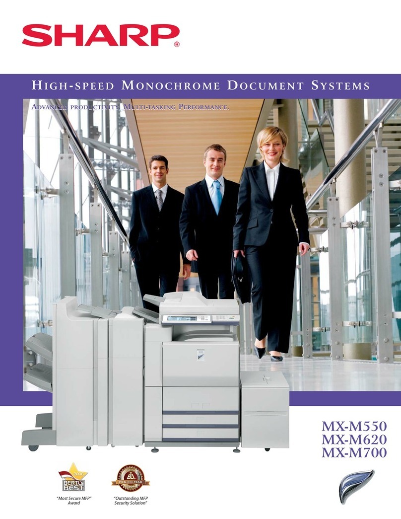 Sharp MX-M700N User manual Sharp MX-M700N User manual