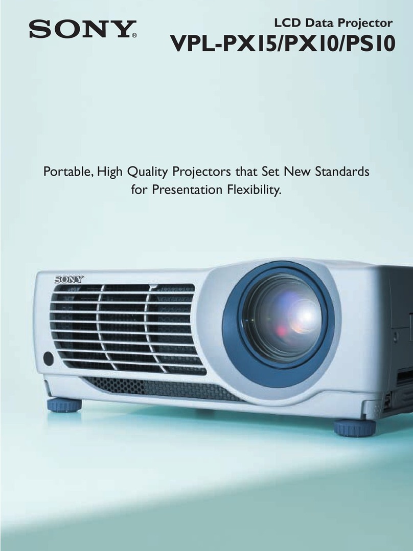 Sony Supersmart VPL-PX15 Brochure & specs