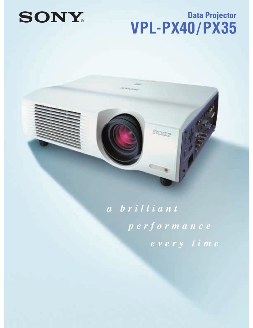 Sony Superbright VPL-PX35 Brochure & specs