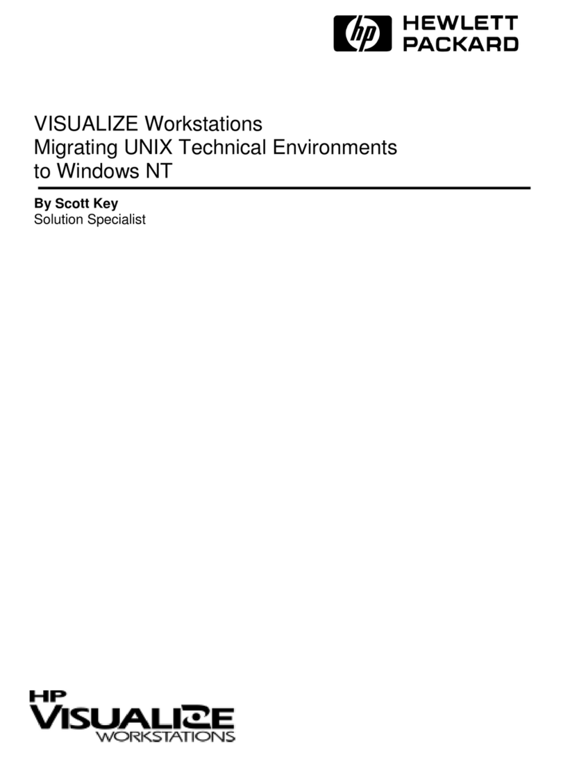 HP Visualize b1000 Manual