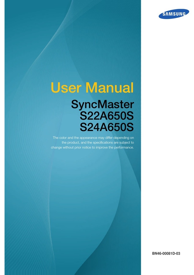 Samsung SyncMaster S24A650S User manual
