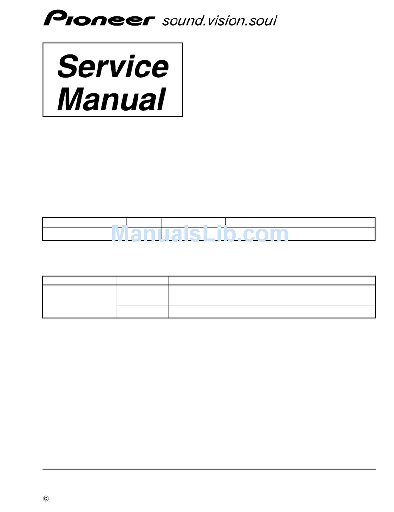 Pioneer PRO-507PU User manual