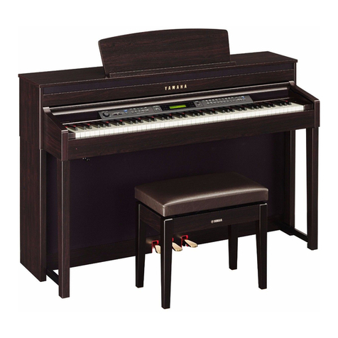 Yamaha Clavinova CLP-480 owner's manual