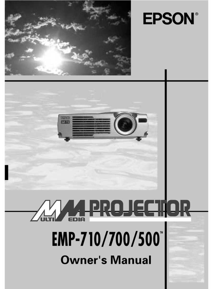 Epson EMP-710 User manual