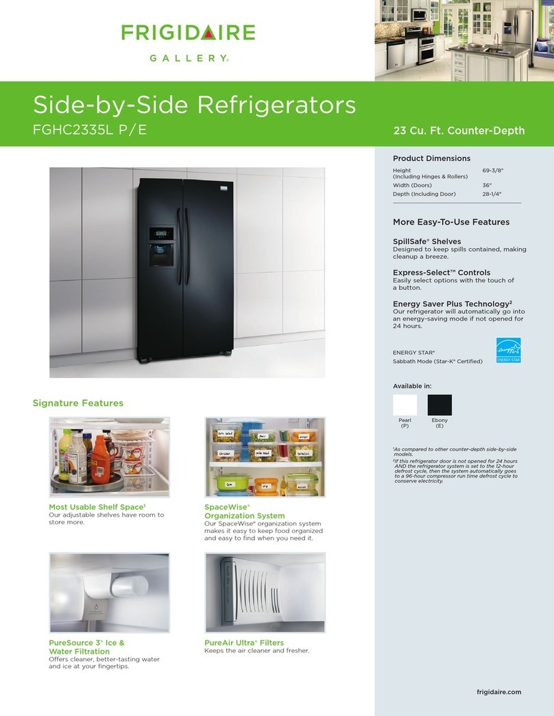 Frigidaire Gallery FGHC2335LE Installation instructions