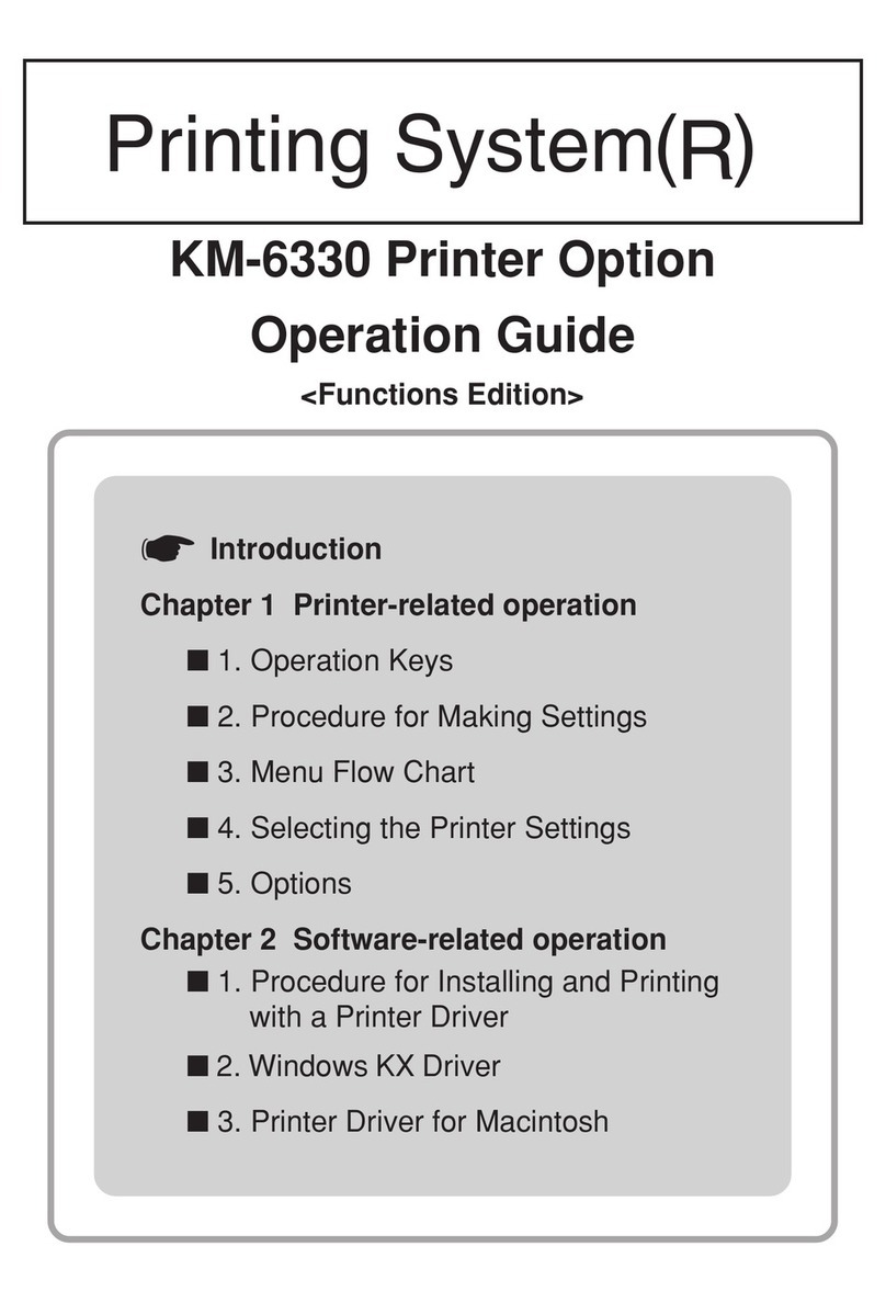 Kyocera KM-6330 User manual