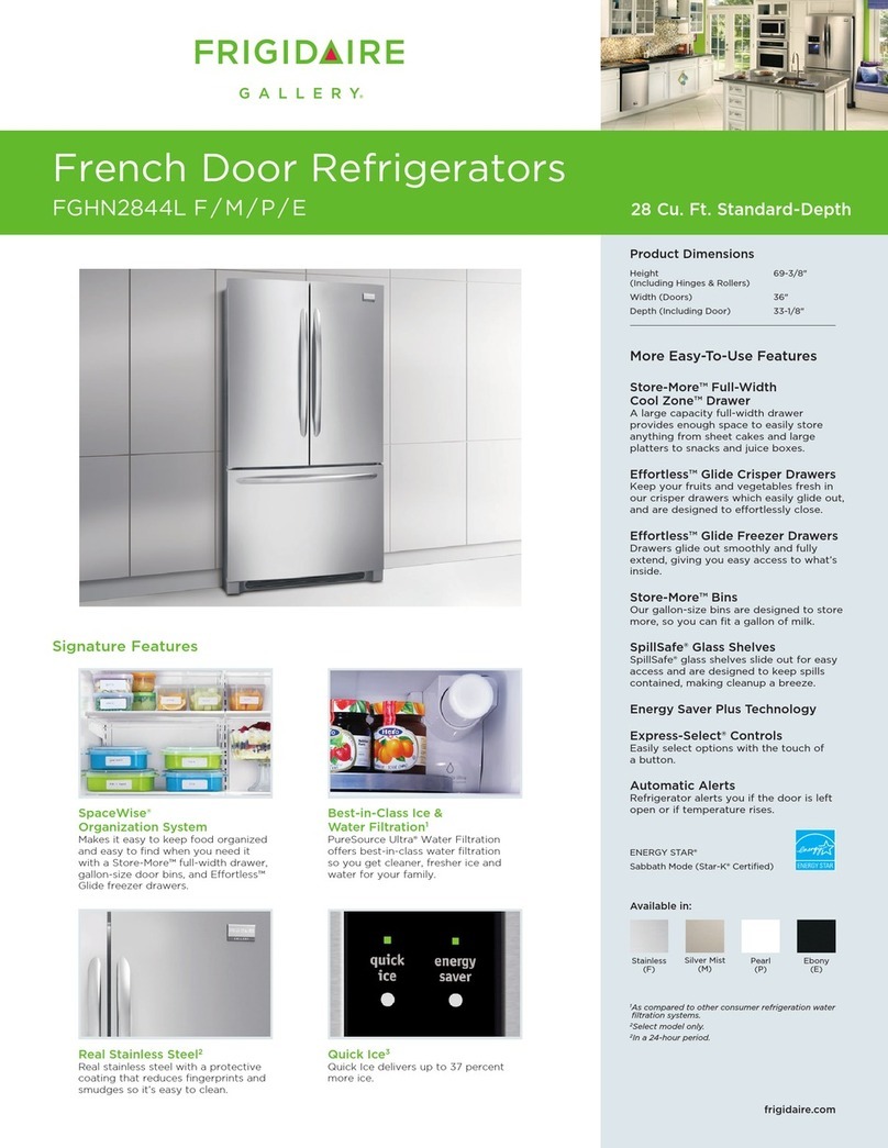 Frigidaire FGHN2844LE Installation instructions