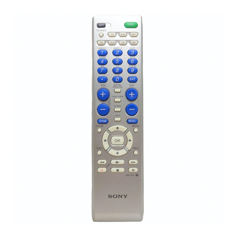 Sony RM-V310A - Remote Commander Administrator guide