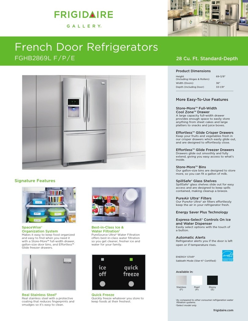 Frigidaire Gallery FGHB2869LE Installation instructions