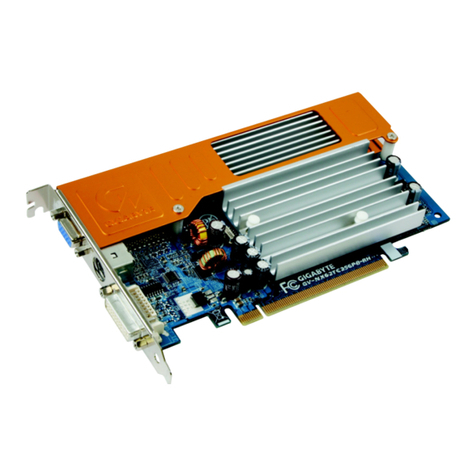 Gigabyte GV-NX62TC256P4-RH user manual