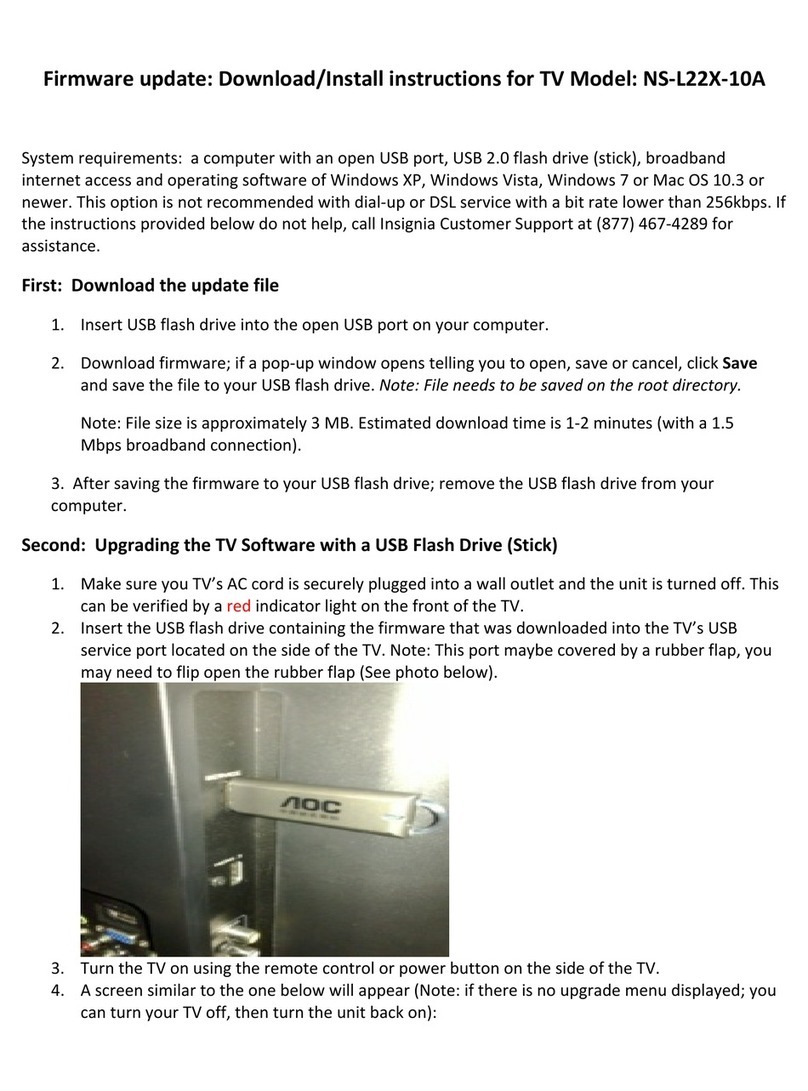 Insignia NS-L22X-10A Technical manual