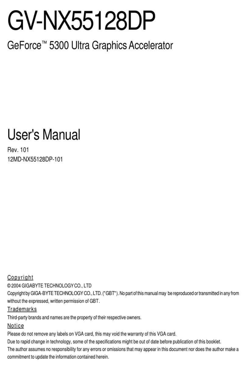 Gigabyte GV-NX55128DP user manual