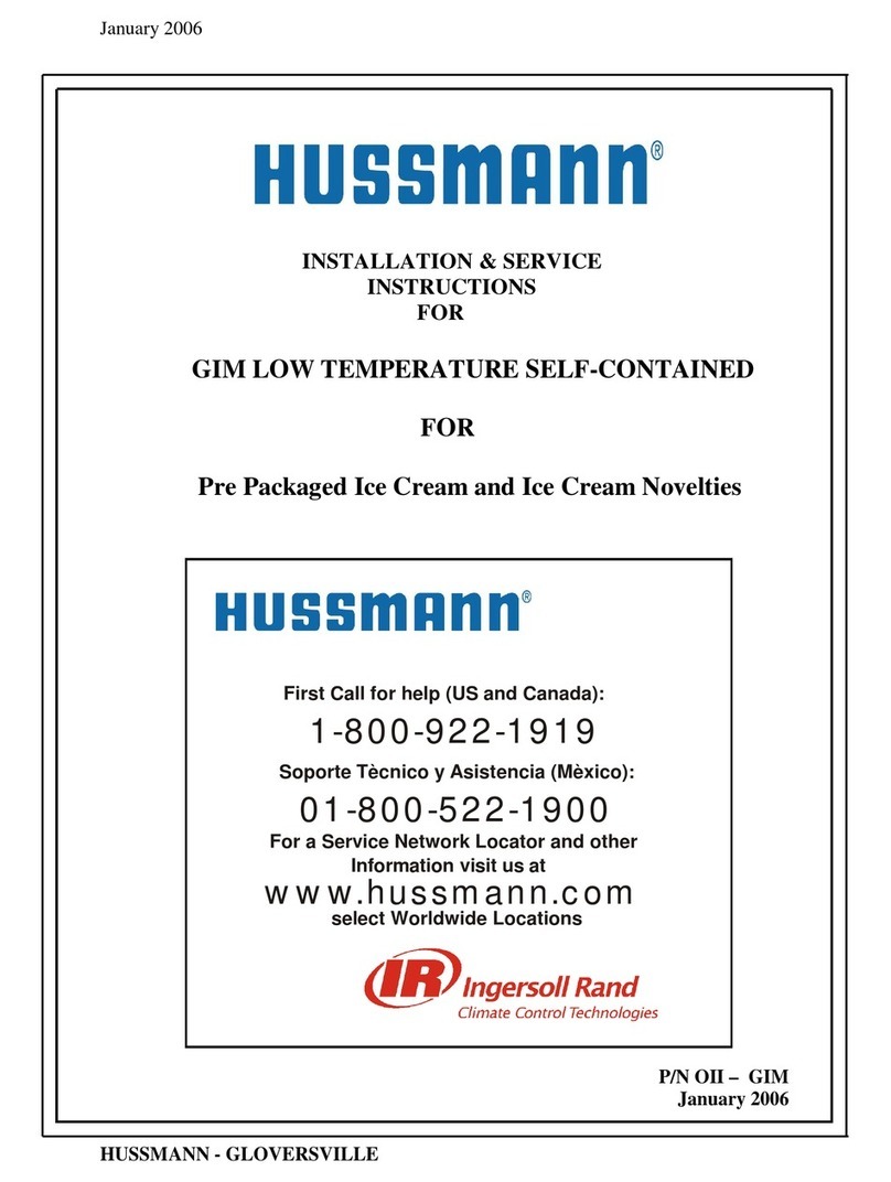 Hussmann GIM Quick guide