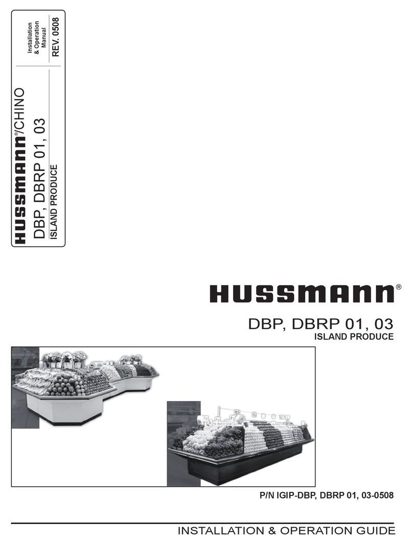 Hussmann DBP-01 Installation and operation guide Hussmann DBP-01 Installation and operation guide