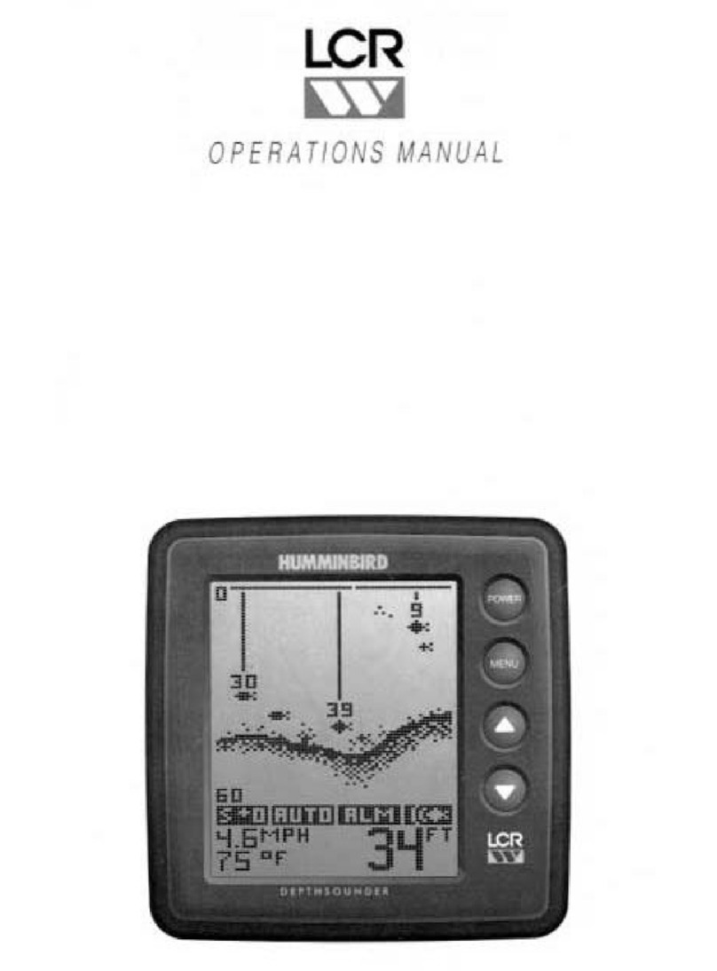 Humminbird LCR W user guide