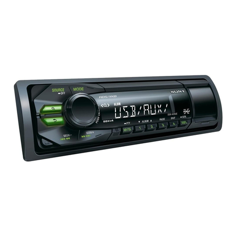 Sony DSX-A50BT operating instructions