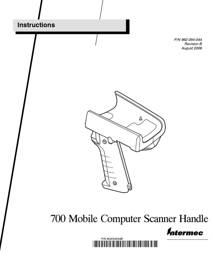 Intermec 700 Series 700 User manual