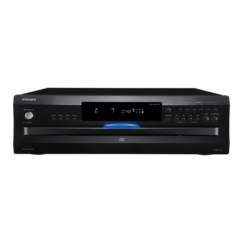 Integra CDC-3.4 User manual