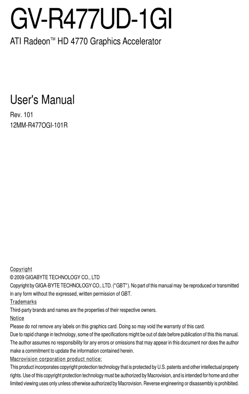 Gigabyte GV-R477UD-1GI user manual