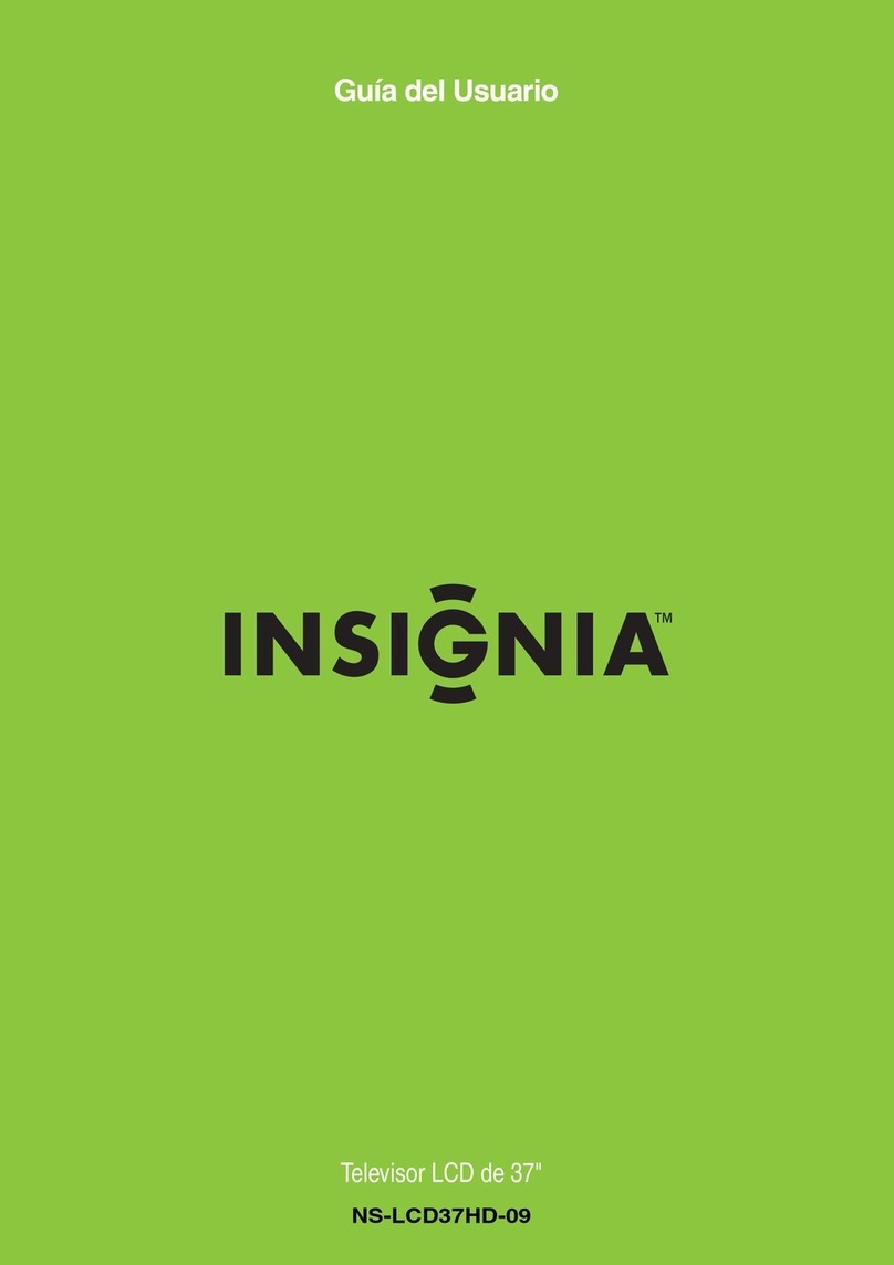 Insignia NS-LCD37HD-09 Quick start guide