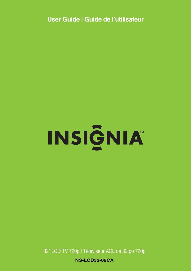 Insignia NS-LCD32-09CA User manual