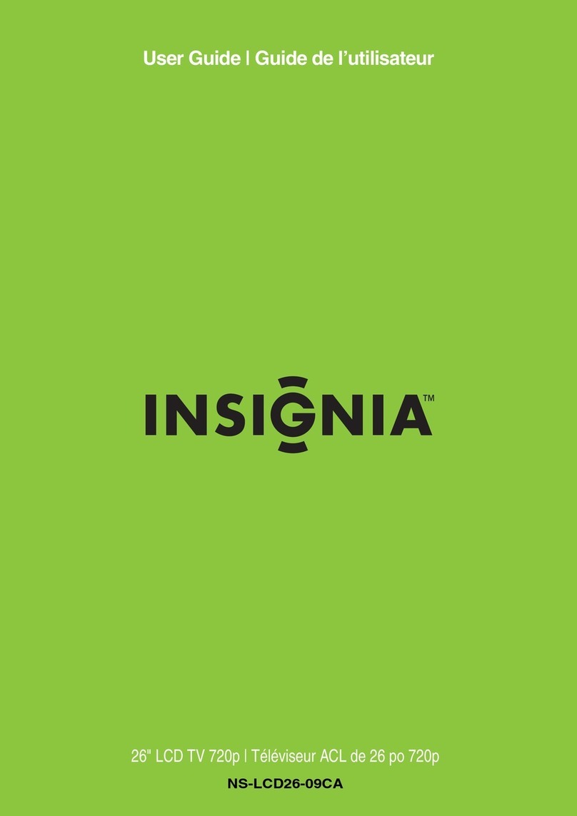 Insignia NS-LCD26-09CA User manual
