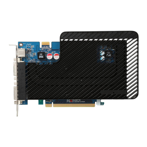 Gigabyte GV-NX86T256D User manual