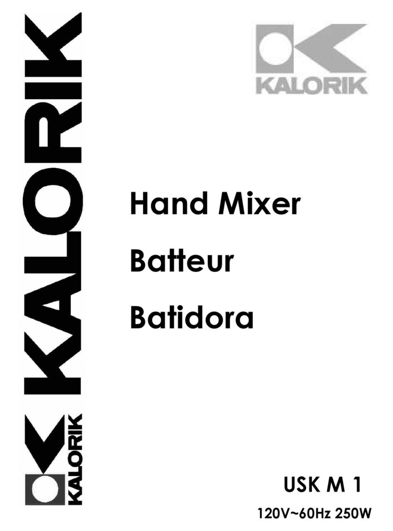 Kalorik USK M 1 operating instructions