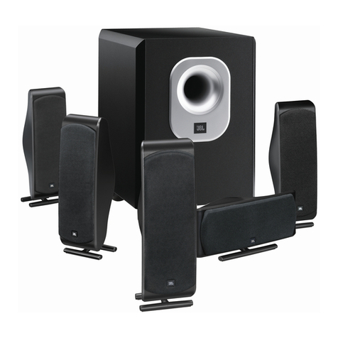 JBL Simply Cinema SCS260.5 User manual JBL Simply Cinema SCS260.5 User manual