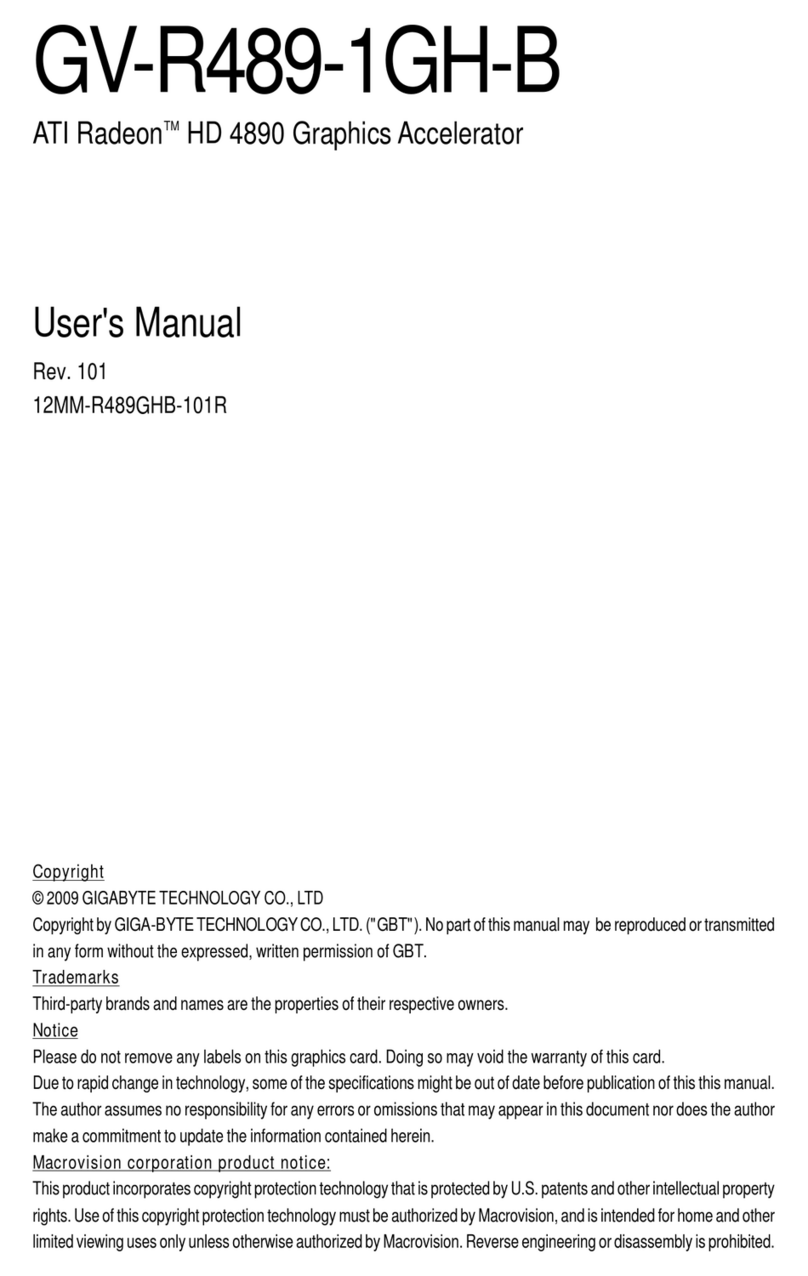 Gigabyte GV-R489-1GH-B user manual