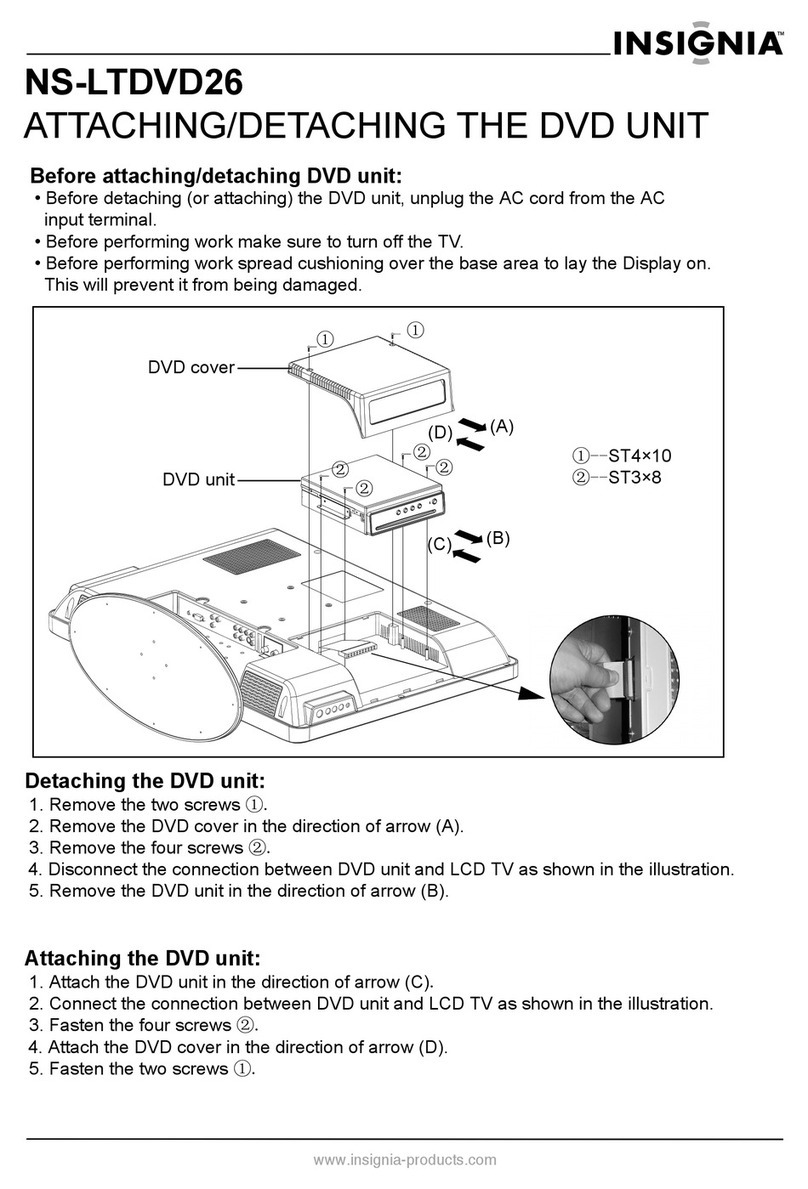 Insignia ns-ltdvd26 Owner's manual