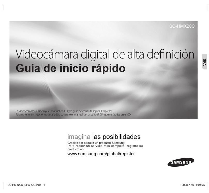 Samsung SC HMX20C - Camcorder - 1080p Parts list manual