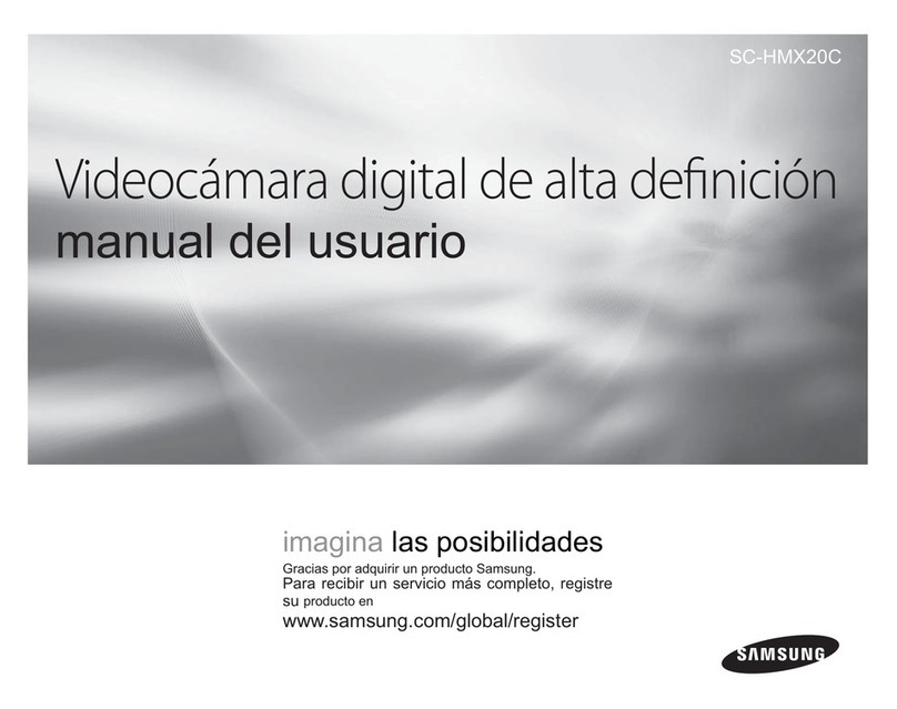 Samsung SC HMX20C - Camcorder - 1080p User guide
