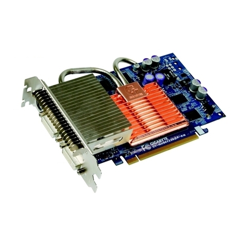 Gigabyte GV-NX66T128DE user manual
