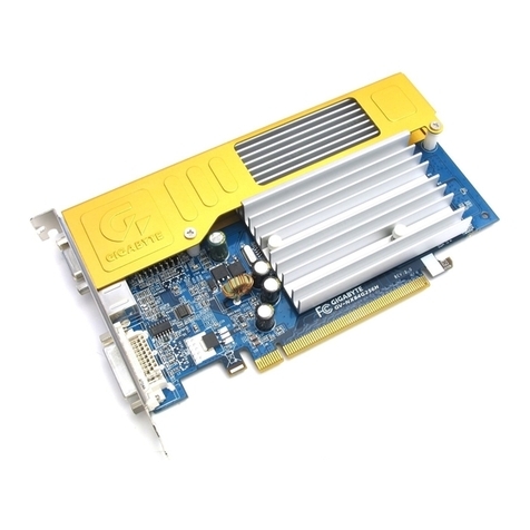 Gigabyte GV-NX84G256H User manual Gigabyte GV-NX84G256H User manual