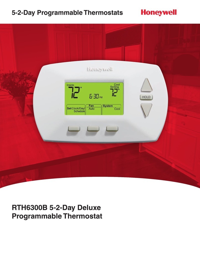 Honeywell RTH6300B User manual
