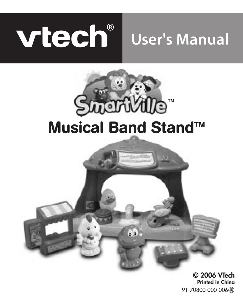 V-tech SmartVille - Musical Band Stand user manual