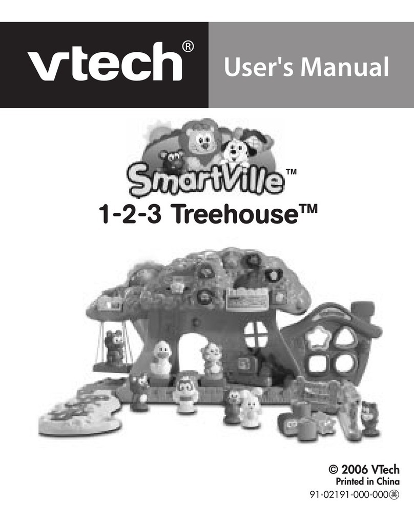V-tech SmartVille - 1-2-3 Treehouse User manual