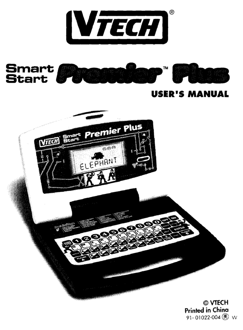 V-tech Smart Start Premier Plus User manual